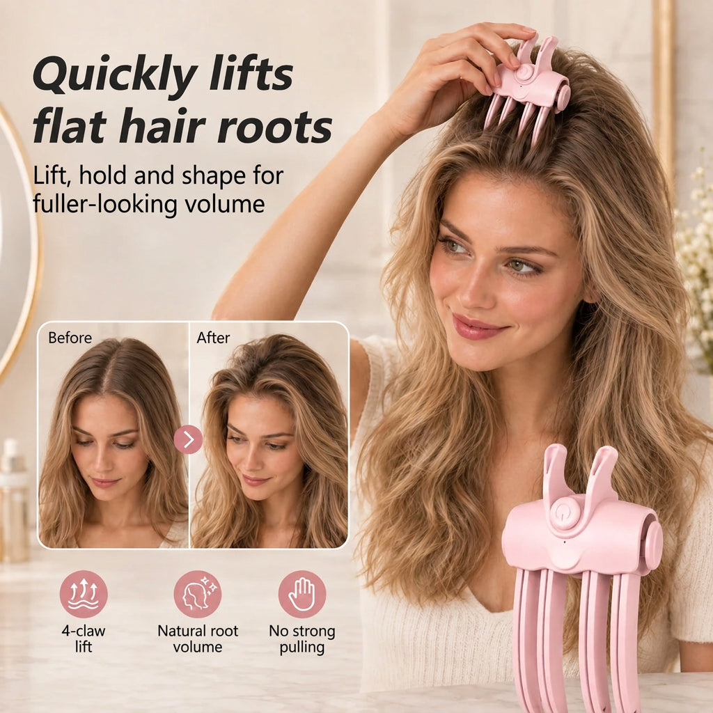 SPARKLYRA® High Cranial Top Magic Tool！🔥Volumizing Root Lift Clip🔥