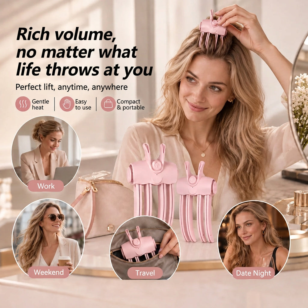 SPARKLYRA® High Cranial Top Magic Tool！🔥Volumizing Root Lift Clip🔥