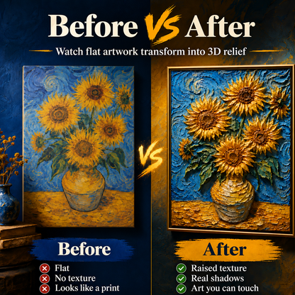 Sparklyra® 3D Relief Art Pen – Turn Your Flat Drawings into 3D Art You Can Touch 🎨 🎨