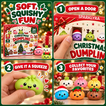 SPARKLYRA® 🎁Christmas Dumpling Advent Calendar🎁